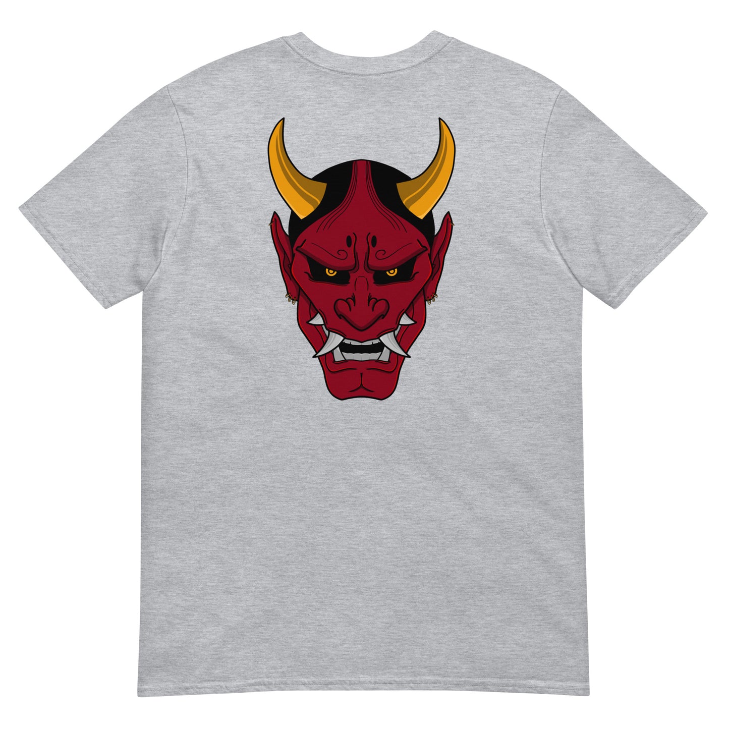 Oni Mask Back Print T-shirt