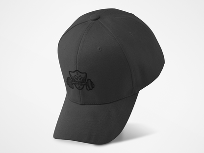 Slate Grey & Black Bushido Baseball Cap