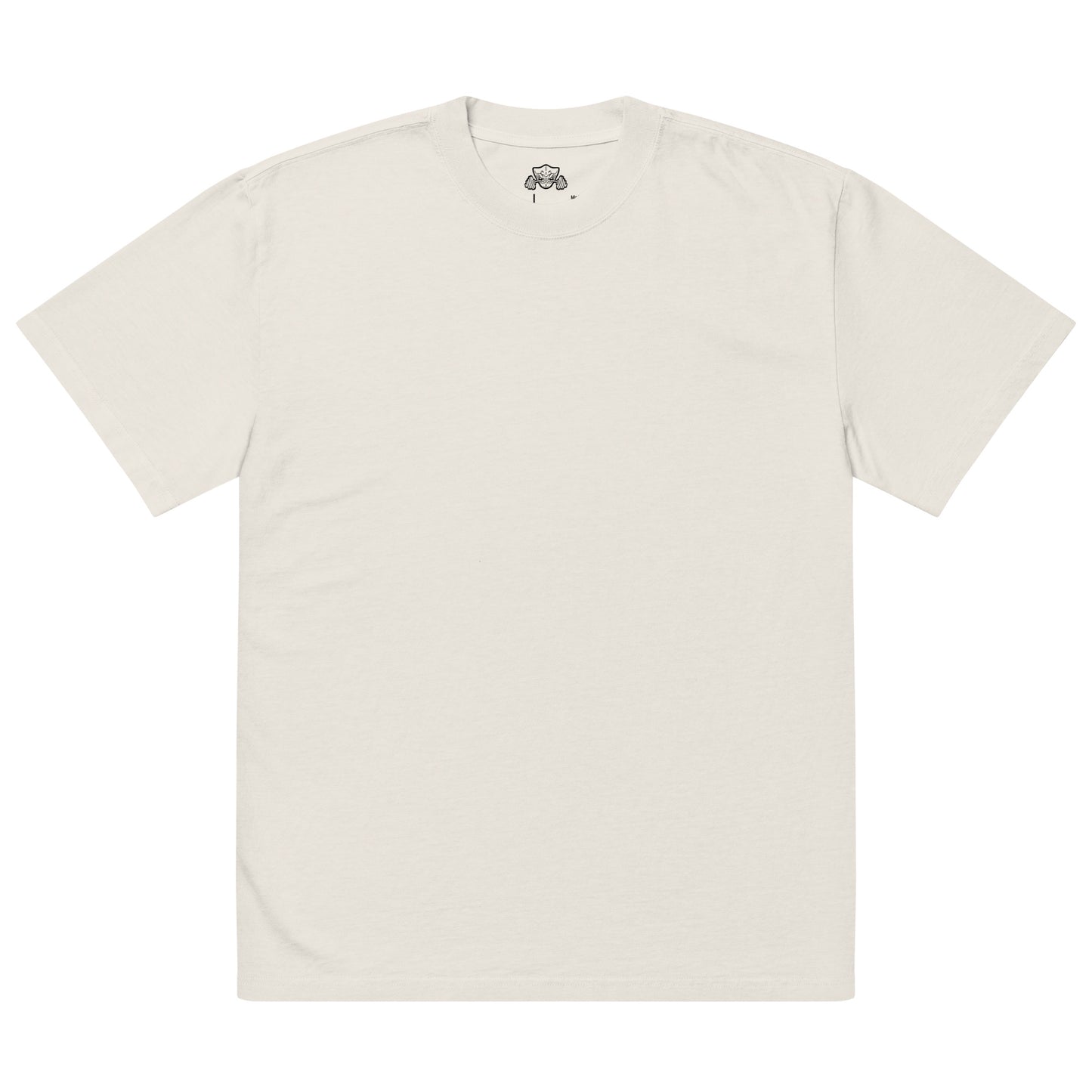 Oversized Tee With Maneki-neko Print