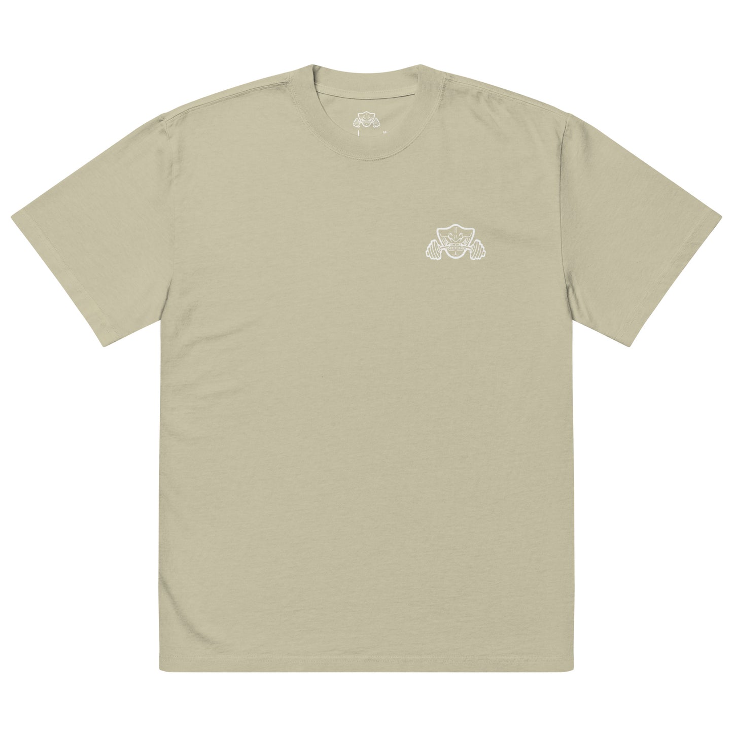 NEW!! Oversized Tee With Train Your Heart Out Print