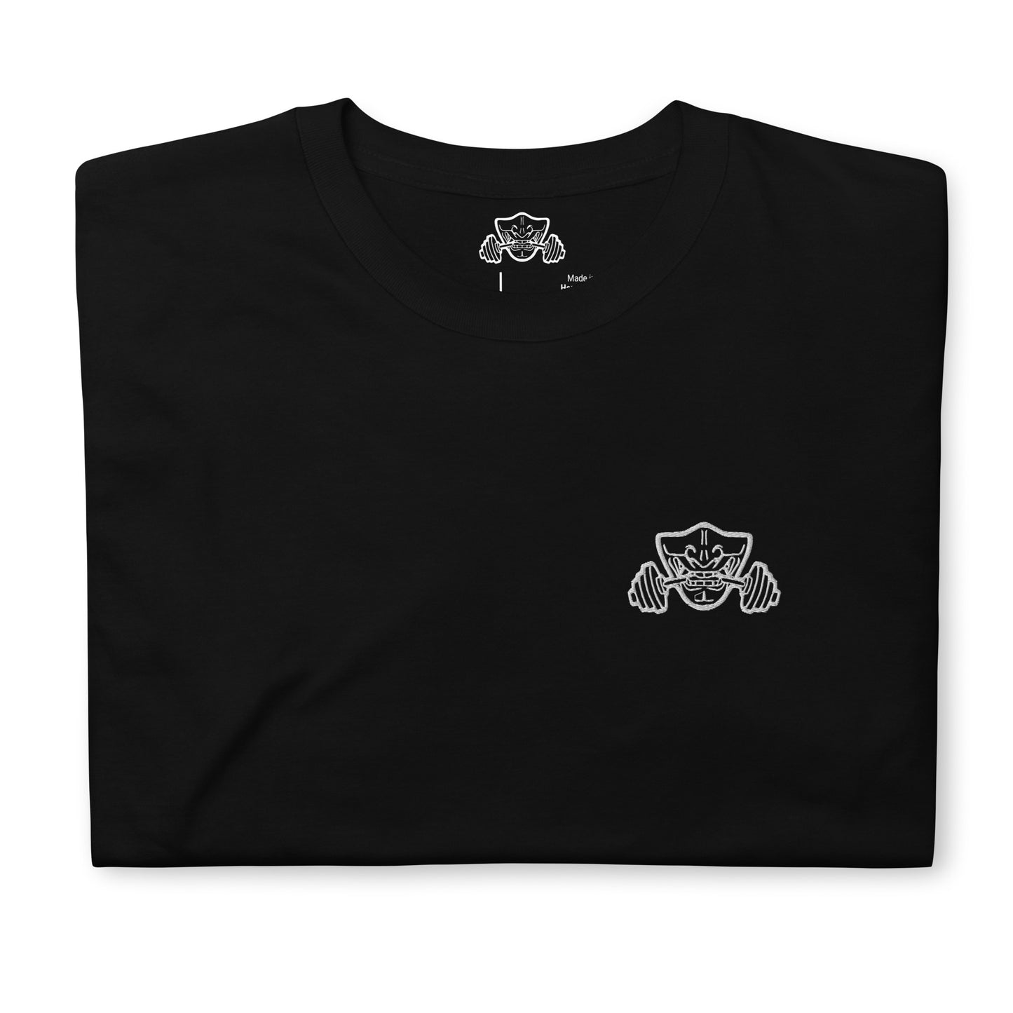 White Embroidered Logo T-shirt