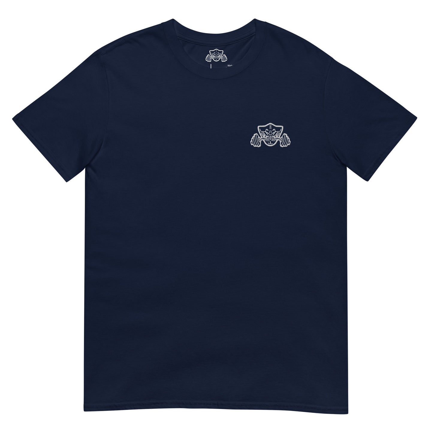 White Embroidered Logo T-shirt