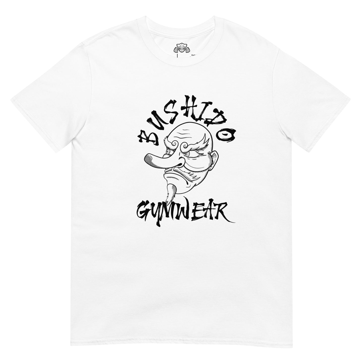 Black Tengu Mask Print Tee