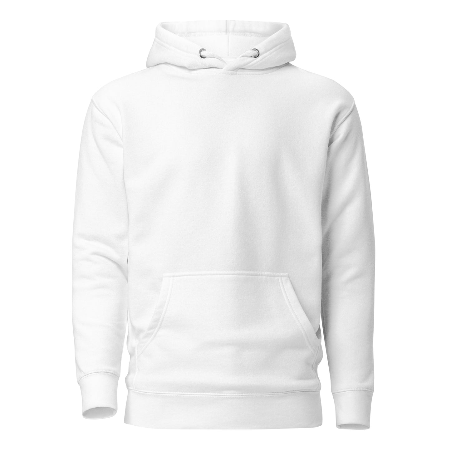 White Hoodie With Green Dragon Print